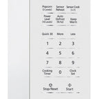 Panasonic  New 1.3 Cu. ft. 1100W Genius Sensor Countertop Microwave Oven in White