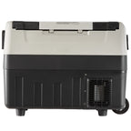 BENTISM Car Refrigerator 58Qt, 12v Portable Freezer with  Dual Zone, 12/24V DC & 110-240V AC Electric Cooler with -4a??-50a?? Cooling Range, for Car Truck Vehicle RV Boat