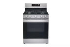 LG LRGL5821S 5.8 Cu.Ft. Freestanding Gas Range with EasyClean and WideView Window - Stainless Steel