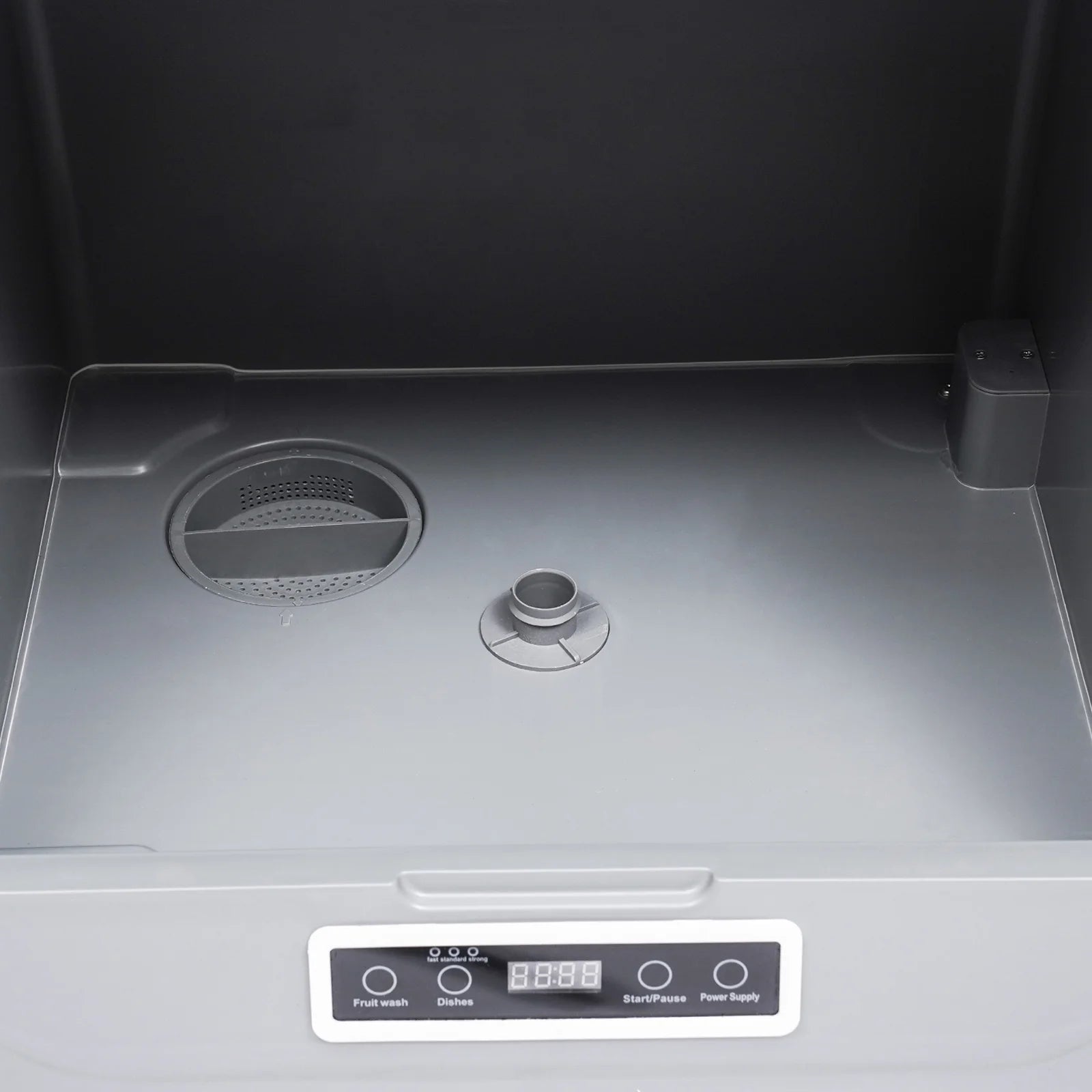 Peakora Portable Countertop Dishwasher, 3-in-1 Function Flip-Top Dishwasher, 800w Mini Dishwasher for Small Households Apartments Boats 17.72*15.75*17.32in