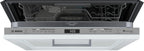 Bosch Shv78cm 800 Series 24" Wide 16 Place Setting Built-In Panel Ready Top Control
