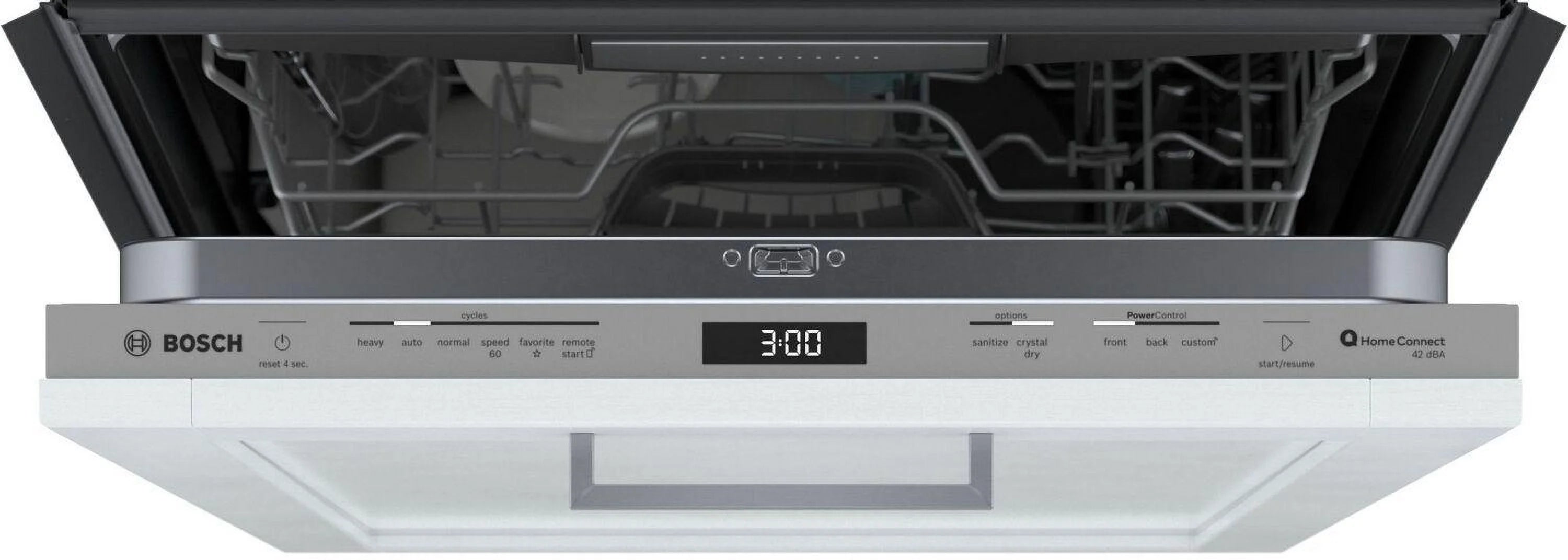 Bosch Shv78cm 800 Series 24" Wide 16 Place Setting Built-In Panel Ready Top Control