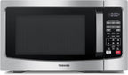 Countertop Microwave Oven 1.2 Cu Ft, 12.4 In. Removable Turntable, Silver
