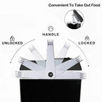 CAMOTUSE 12V Electric Fridge Cooler Truck Thermoelectric Freezer Car Iceless Refrigerator