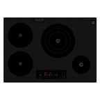 Equator 30" Electric Hybrid CERAMIC-INDUCTION 4 Burner Cooktop 9 Power 220V