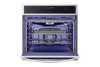 LG WSEP4723F single wall electric oven