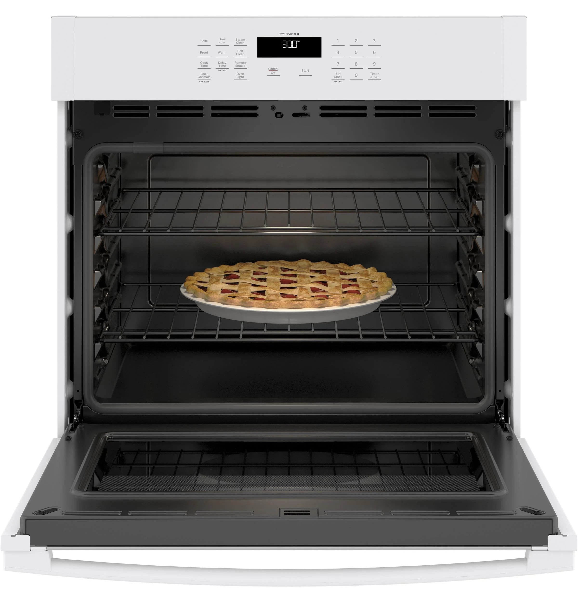 GE Single Wall Oven 30" 141.58L Electric Convection Oven in Stainless Steel