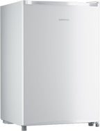Upstreman 3.0 Cu.ft Compact Upright Freezer, Freestanding Mini Freezer Stainless Steel Single Door Stand Up Freezer with Reversible Door, UP30 White