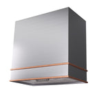 Akicon Range Hood 30 Inch, 600 CFM Ducted Vent Hood, Stainless Steel Box Kitchen Hood with 2 LED Lights, Removable Baffle Filters, Stove Hood Vent for Kitchen, 3 Speeds, Wall Mounted (AK-HS30HB-JBC)