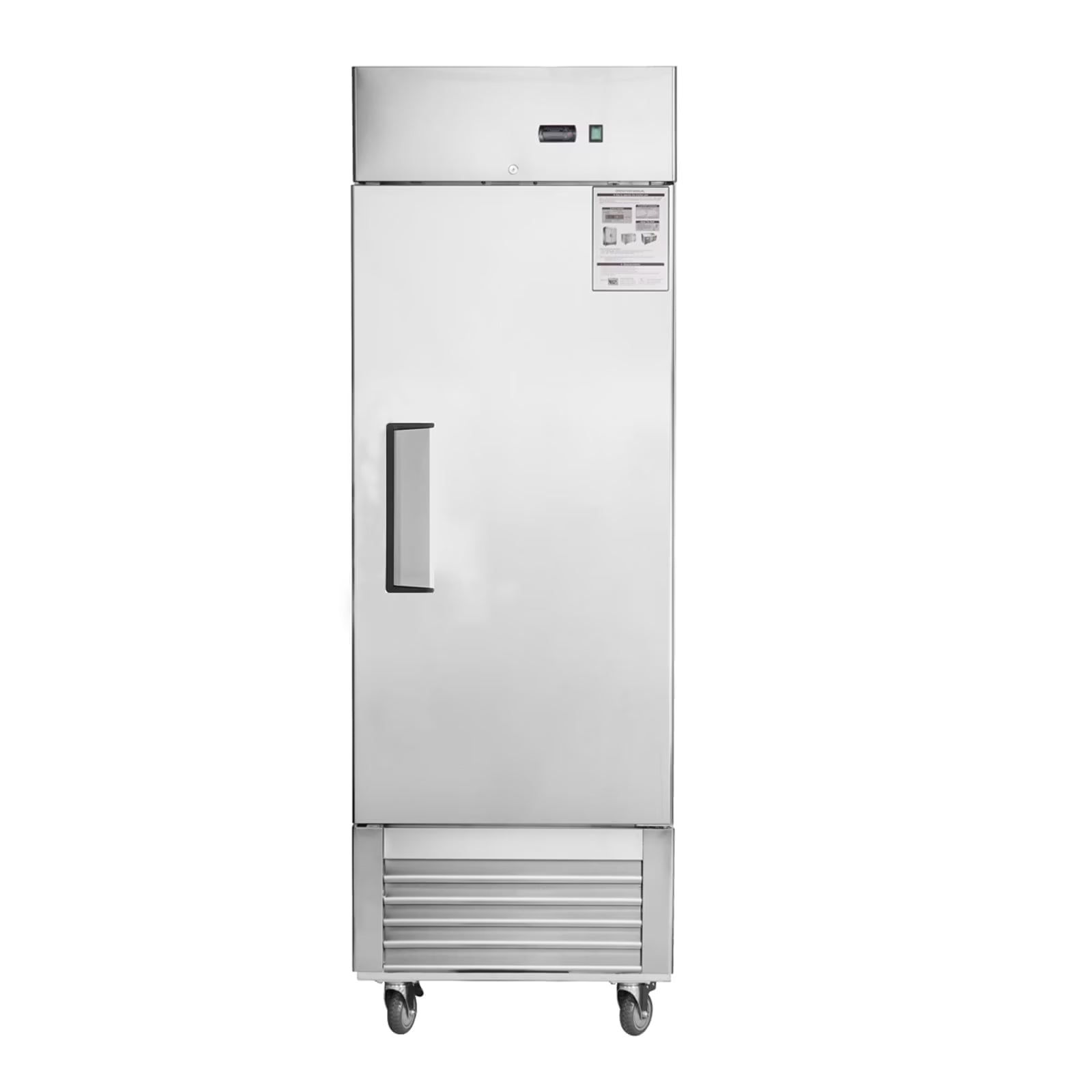 CamelliaRiver 18.68 Cu.Ft. Single Stainless Steel Door Refrigerator, Refrigerator