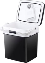 WOLEGEDO Portable RV Refrigerator 28 Qt(26L) Electric Cooler and Warmer 12V Mini Fridge for Car Camping, Fishing, Work Beach Picnic 29L