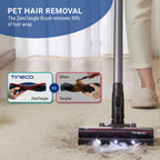 Tineco GO PET Cordless Vacuum with ZeroTangle Brush, 60 min Runtime, 1L Dustbin (GO301)