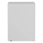 Magic Chef MCUF3S2 3 Cubic Foot Deep Small Mini Upright Freezer, Stainless Steel