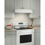 Broan Glacier 30-Inch Convertible Under-Cabinet Range Hood, Stainless Steel