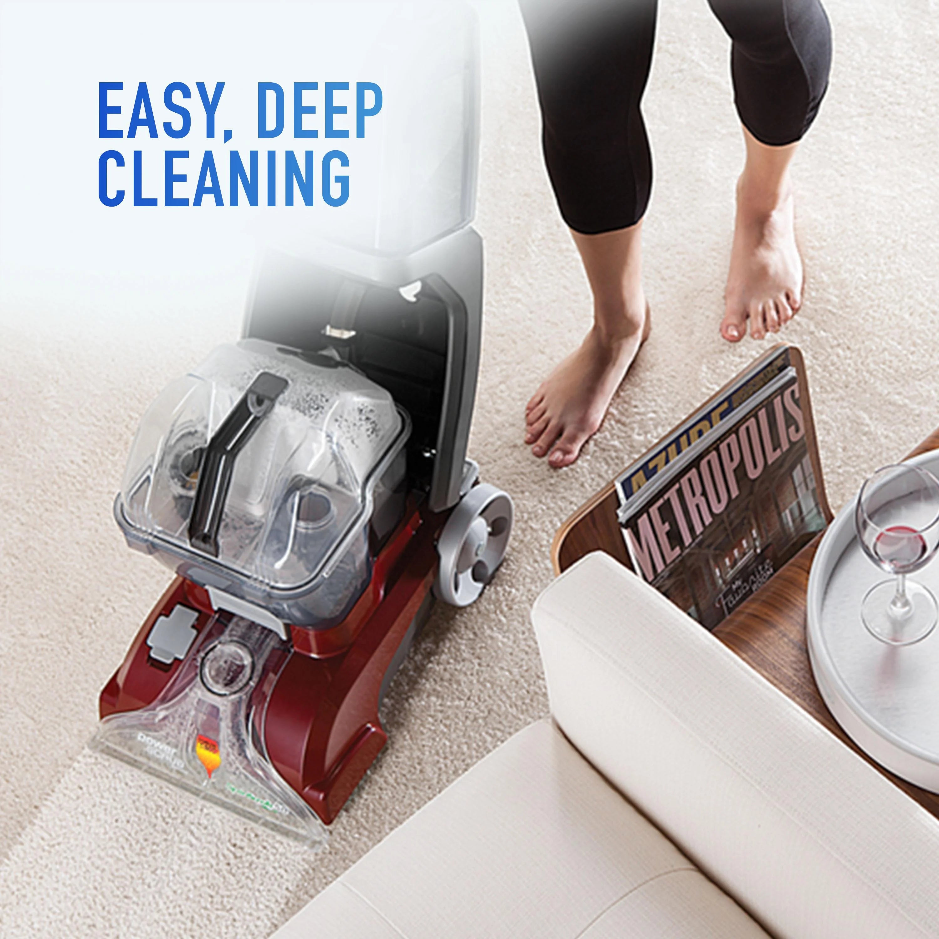 Hoover PowerScrub Deluxe Upright Carpet Cleaner Machine, FH50150V