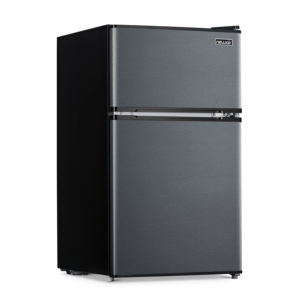 Newair 3.1 Cu. Ft. Compact Mini Refrigerator with Freezer in Gray