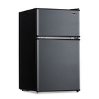 Newair 3.1 Cu. Ft. Compact Mini Refrigerator with Freezer in Gray