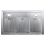 Cosmo 30 in. Ducted Range Hood in Stainless Steel with Touch Controls, LED Lighting and Permanent Filters