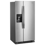 WHIRLPOOL WRS315SDHM side by side freestanding refrigerator