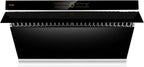 FOTILE JQG9001 Slant Vent Series 36" 850 CFM Under Cabinet or Wall Mount Range Hood with 2 LED lights and Touchscreen in Onyx Black Tempered Glass