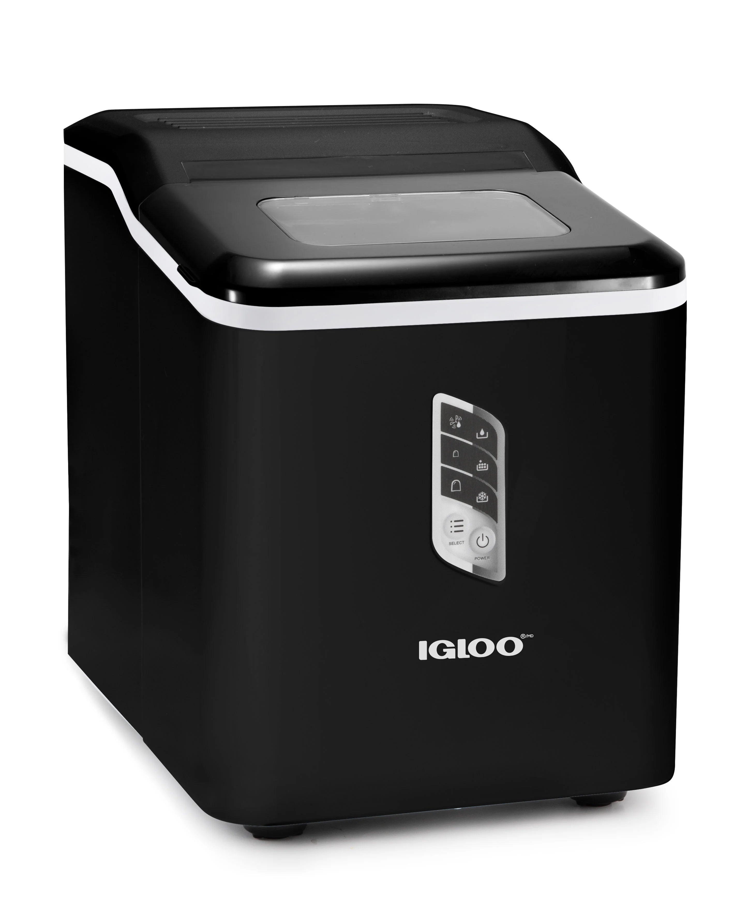 Igloo Automatic Ice Machine Self Cleaning Countertop Ice Maker for Water Bottle & Drinks, Aqua