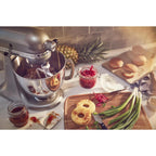 KitchenAid Artisan Series 5-Quart Tilt-Head Stand Mixer, Wildflower, KSM156CXWF