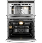 GE Appliances PT7800SHSS 30 Inch Electric Double Wall Oven/Microwave Combo Stainless Steel