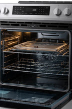 Kenmore 22-96843 5.6 cu. ft. Front-Control 5 Element Electric Range Stove with and Dual Ring Elements, Self-Clean Oven, Precision Set Controls