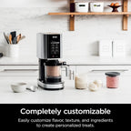Ninja CREAMi 7-in-1 Ice Cream Maker, White (NC301)