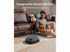 eufy X10 Pro Omni Robot Vacuum and Mop with 8,000 Pa Suction, Dual Mops with 12 mm Auto-Lift and Carpet Detection, AI Obstacle Avoidance, Auto Mop Washing, Auto Drying, Self-Emptying, Self-Refilling