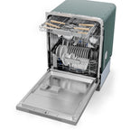 Midea Ultra-Quiet, Built-in dishwasher with Wi-Fi and Targeted Wash Zones, MDT24P5AST, Stainless Steel