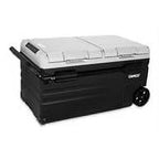 Camco CAM-750 75-Liter Portable Compact Fridge/Freezer | Features Bluetooth Capable Remote Access & 2 Compartments w/Dual Zone Cooling | Adjusts from -4�� F to 68�� w/2 Cooling Modes ECO & MAX (51520)