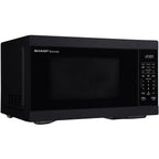 Sharp 1.1-Cu. Ft. Countertop Microwave Oven in Black