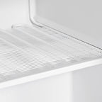 HOMCOM 3 Cu Ft Mini Freezer, Reversible Door, Under Counter Freezer, Black