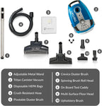 Prolux Tritan Canister Vacuum HEPA Sealed Hard Floor with Powerful 12 Amp Motor