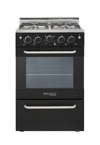 Unique Prestige 24�?2.3 cu ft Double Oven Gas Range in White