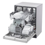 LG ADFD5448AT 24 inch 48dBA Stainless Front Control Dishwasher with QuadWash