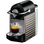 Breville New  Nespresso Essenza Mini Single-Serve Machine Aeroccino Milk Frothier, Black