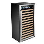 Whynter 24 inch Wine Cooler Refrigerator, 54 Bottle Wine Fridge with Stainless Steel Glass Door