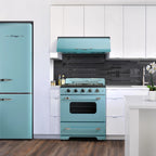 Unique Classic Retro 30" Under Cabinet Range Hood with 700 CFM and LED Lighting 110 volts