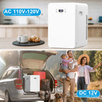ADVWIN 22L/30Can Mini Fridge with Temperature Control, Compact Refrigerators for Bedroom, Cosmetics