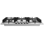 Rangaire RCG341S 34" Gas Cooktop - Stainless Steel, Sealed Burners, Cast Iron Grates, Die Cast Metal Burner Controls