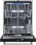 Large Capacity 24 inch Top Control Built-In Dishwasher with Third Rack �C ENERGY STAR Certified, 47-dBA Ultra-Quiet, Stainless Steel (Stainless Steel)