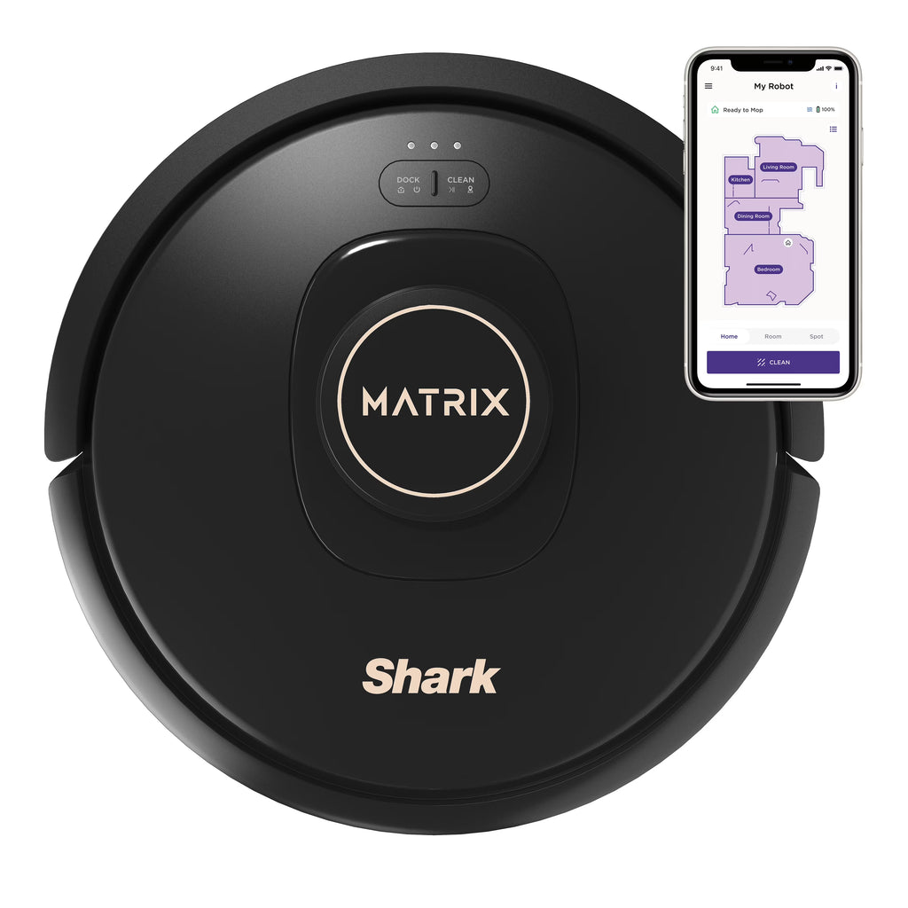 Shark Matrixa?�� Robot Vacuum, No Spots Missed, Precision Home Mapping, Perfect for Pet Hair, Wi-Fi, AV2310, New
