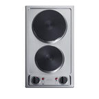 SUMMIT 12" Wide 115V 2-Burner Solid Disk Cooktop