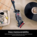 Open Box Shark Vacuum Cleaner Rotator Lightweight Bagless Upright Pet Hair Navy