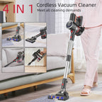 Inolait Portable Carpet Cleaner Machine, 20Kpa Powerful Upholstery Cleaner Machine, 66oz Large Water Tank, with Brush for Pets, Stairs, Black