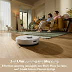 Dreame GoVac 200 Robot Vacuum and Mop with 13000Pa Suction, Auto-Empty, 300 Min Runtime