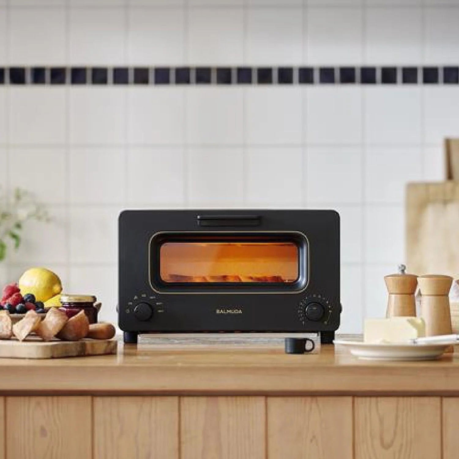 BALMUDA The Toaster | Steam Oven Toaster | 5 Cooking Modes | Precise Heat Control | White