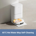 MOVA S20 Ultra Robot Vacuum Mop Cleaner,8.3KPa Suction,Hot Water Washing/Drying,Self Empty&Refilling